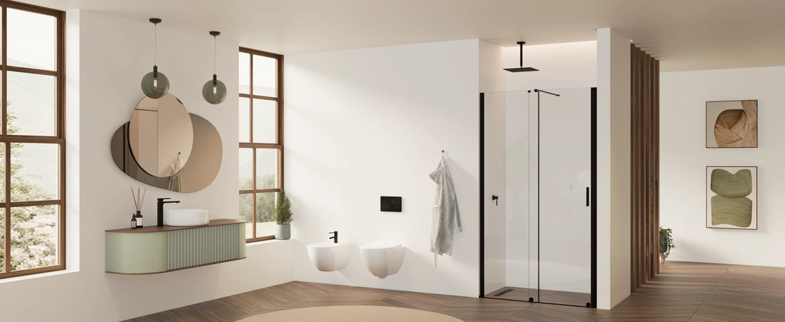 Portas de duche de correr: Solução para espaços pequenos