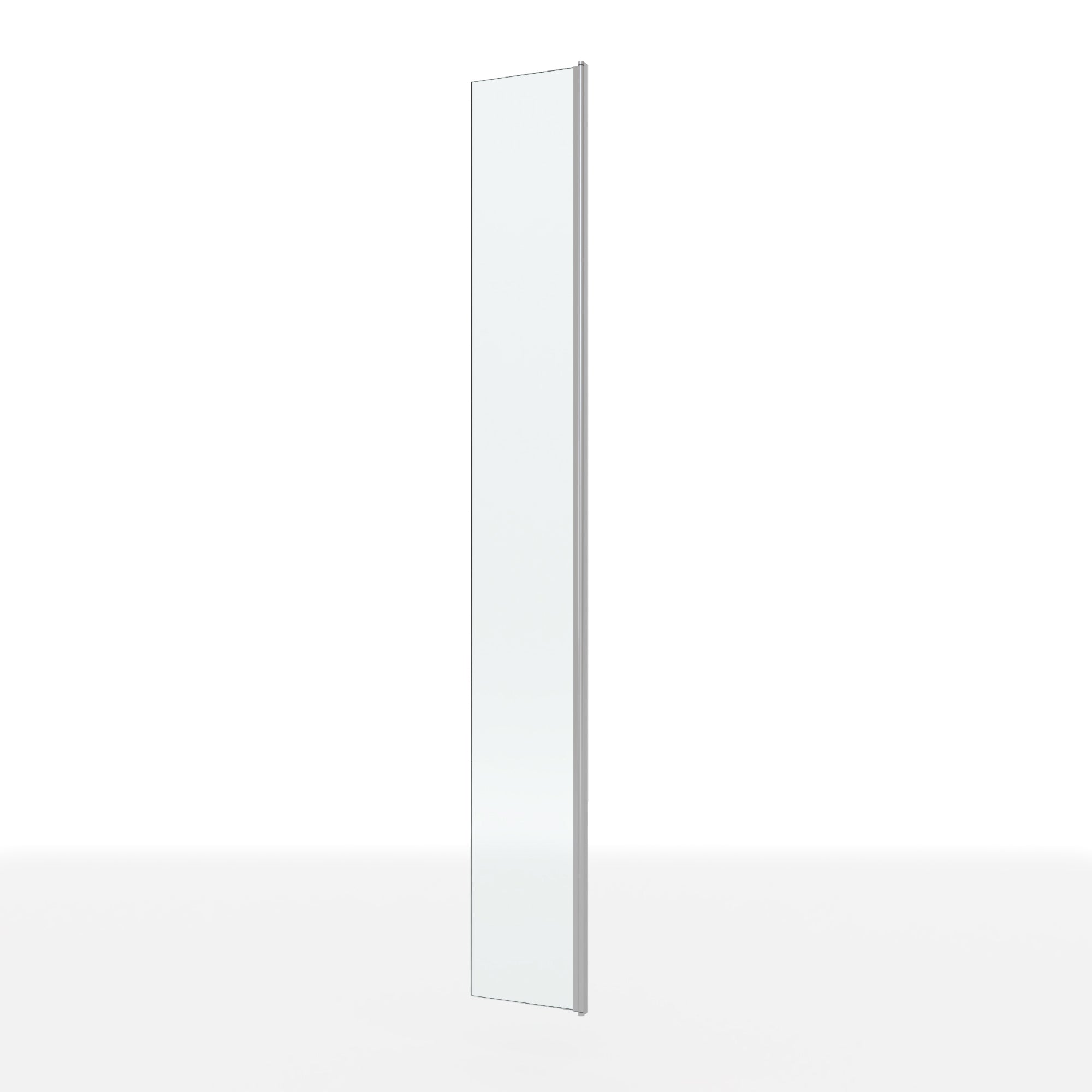 Extensão rotativa 40 cm para divisória de duche Walk-In em vidro temperado