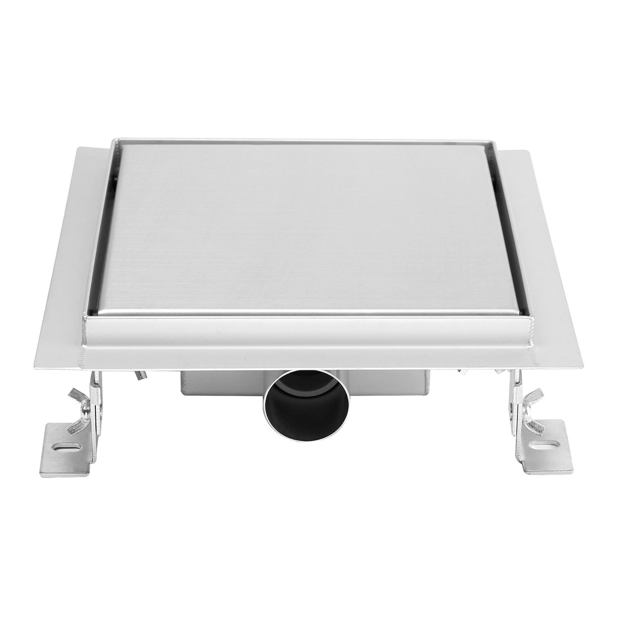 Piatto doccia quadrato in acciaio inox ultrapiatto modello Q1