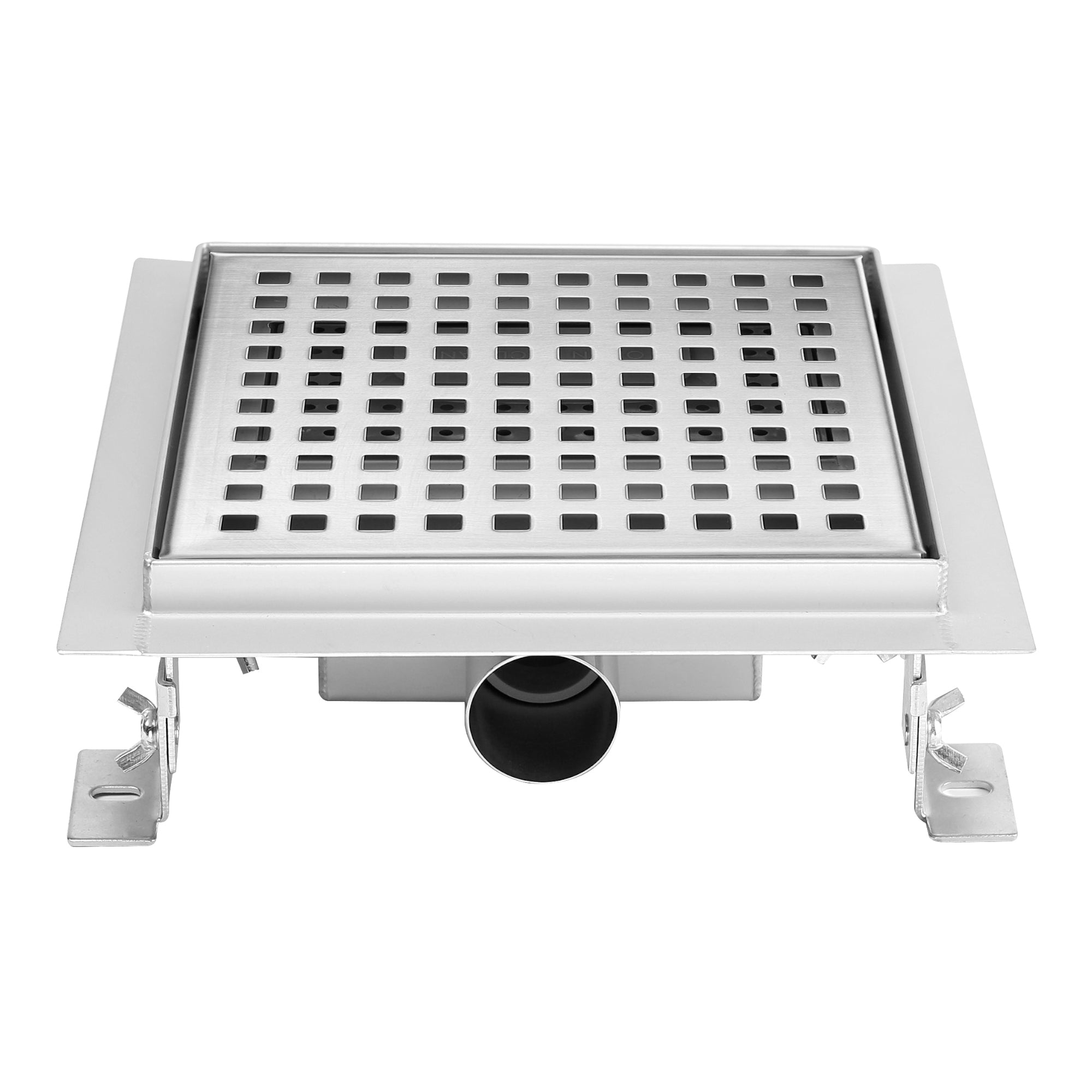 Piatto doccia quadrato in acciaio inox ultrapiatto modello Q5