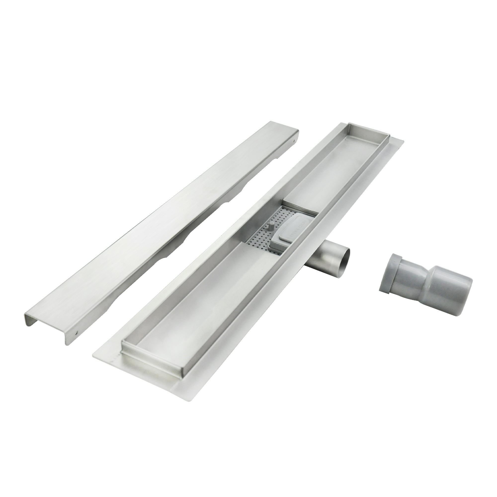 Piatto doccia lineare in acciaio inox ultrapiatto modello R1