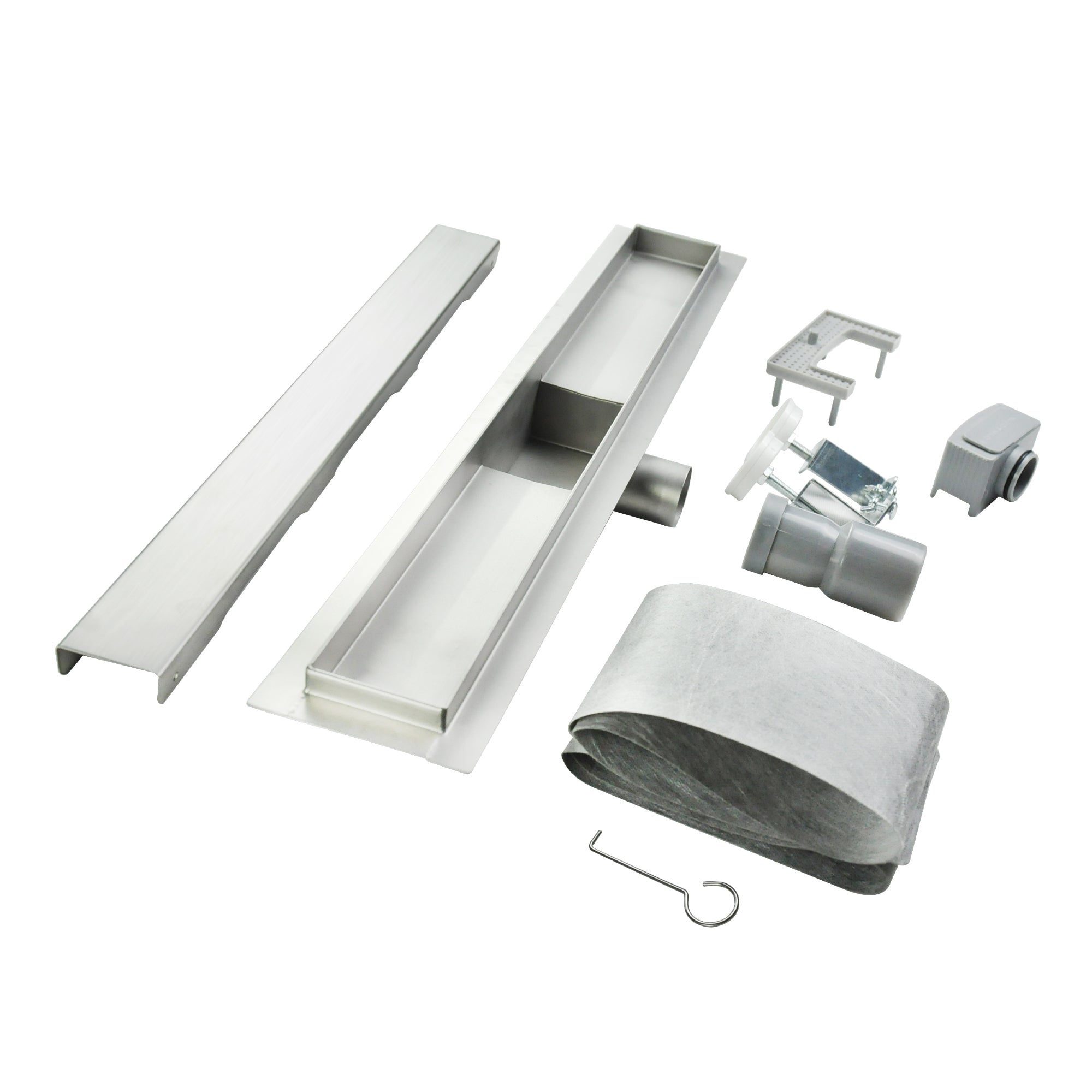 Piatto doccia lineare in acciaio inox ultrapiatto modello R1