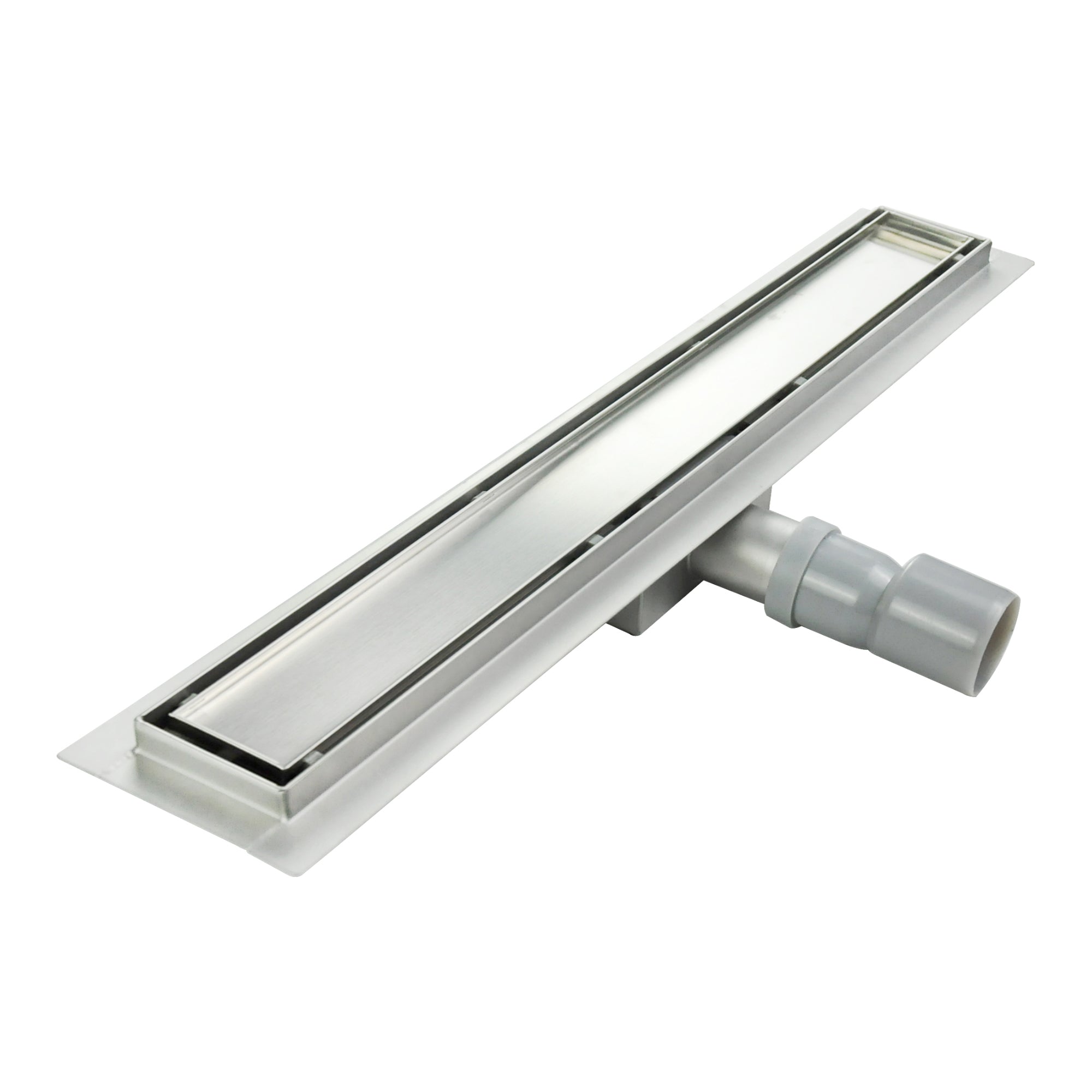 Sifone per doccia lineare in acciaio inox ultrapiatto 2 in 1 modello R2