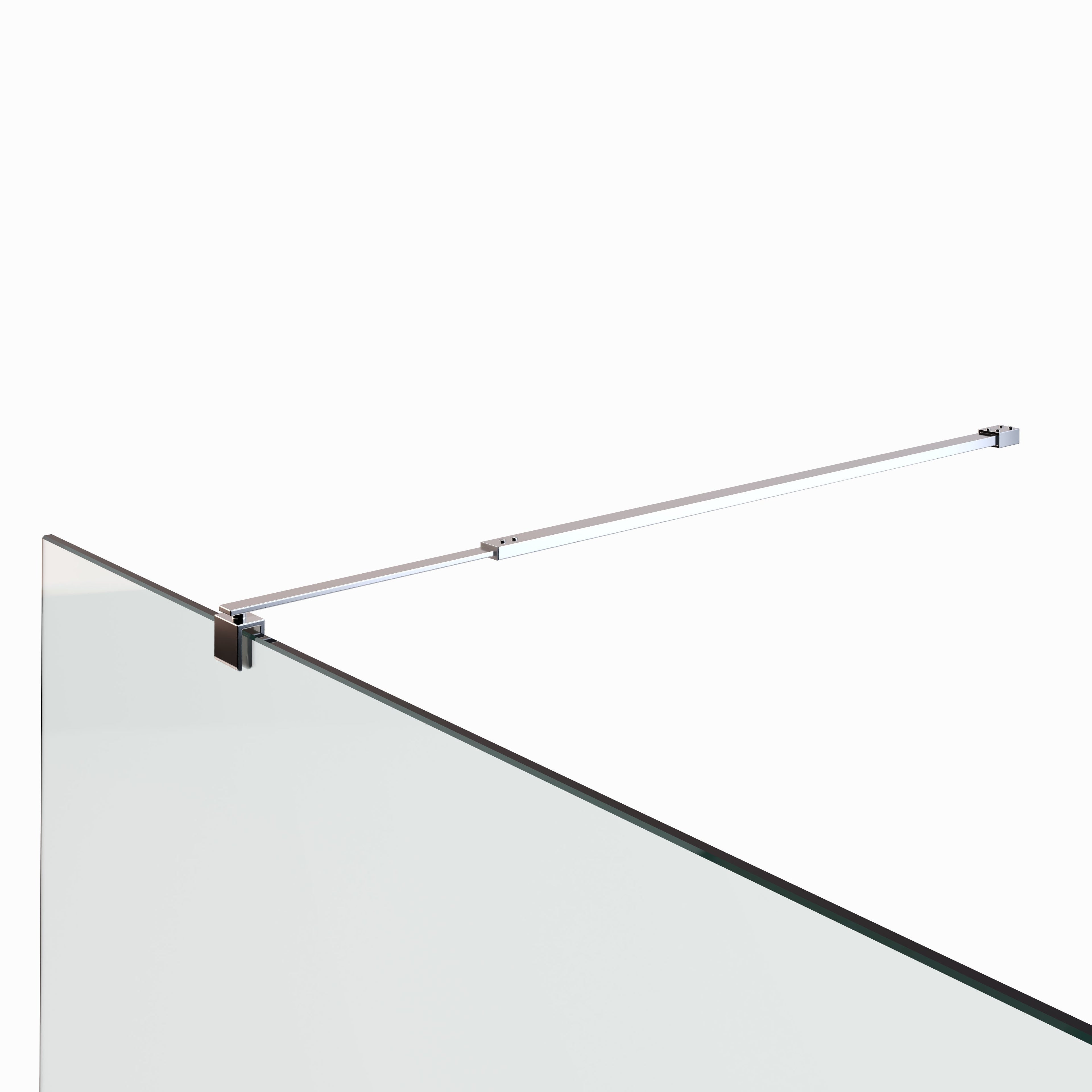 Barra estabilizadora ajustável para Walk in de aplicação na parede - 23M