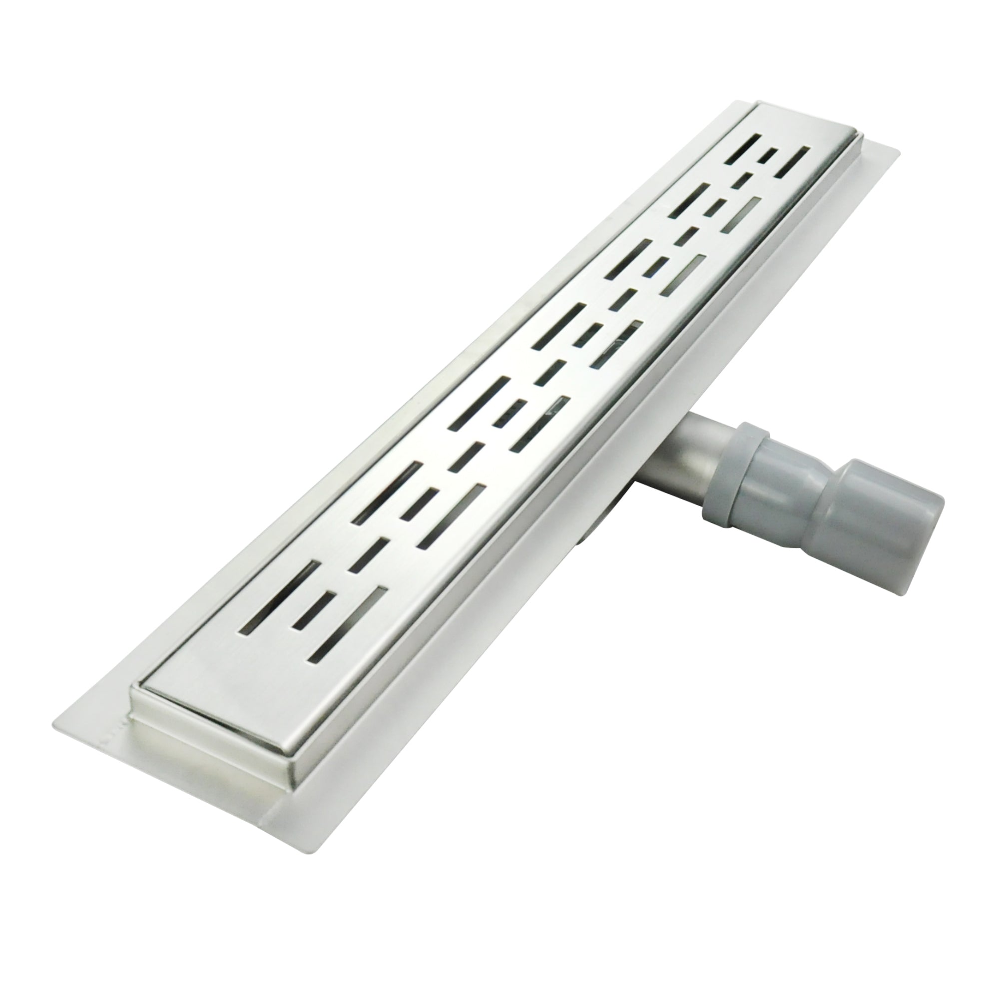 Sifone per doccia in acciaio inox con design quadrato modello R8