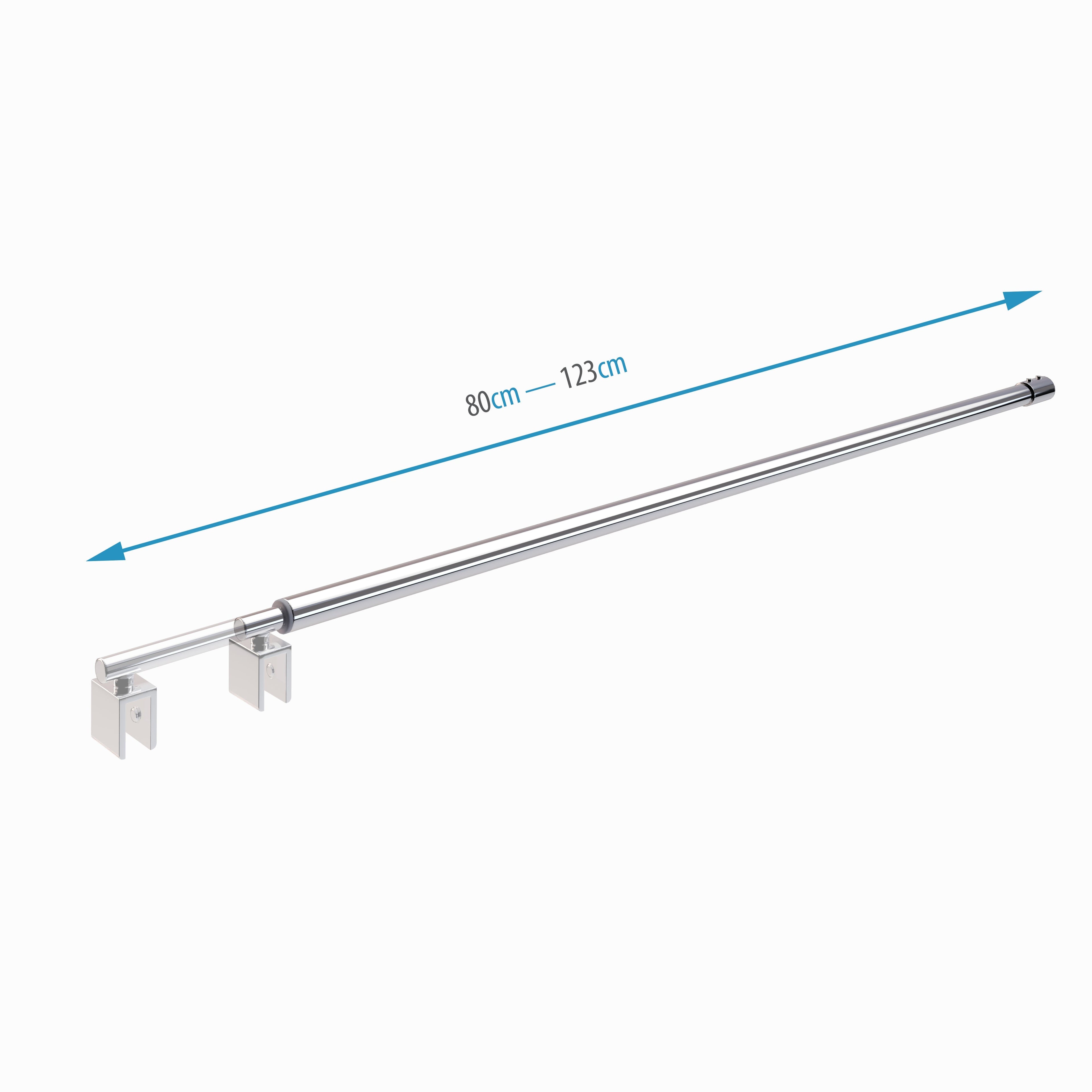 Barra estabilizadora ajustável para Walk in de aplicação na parede - 20M