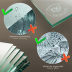 MATILDE - Cabina doccia angolare con ante pieghevoli in vetro temperato e profilo nero opaco