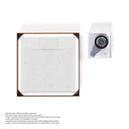 POLAR - Base de duche antiderrapante com acabamento branco e sifão incluído