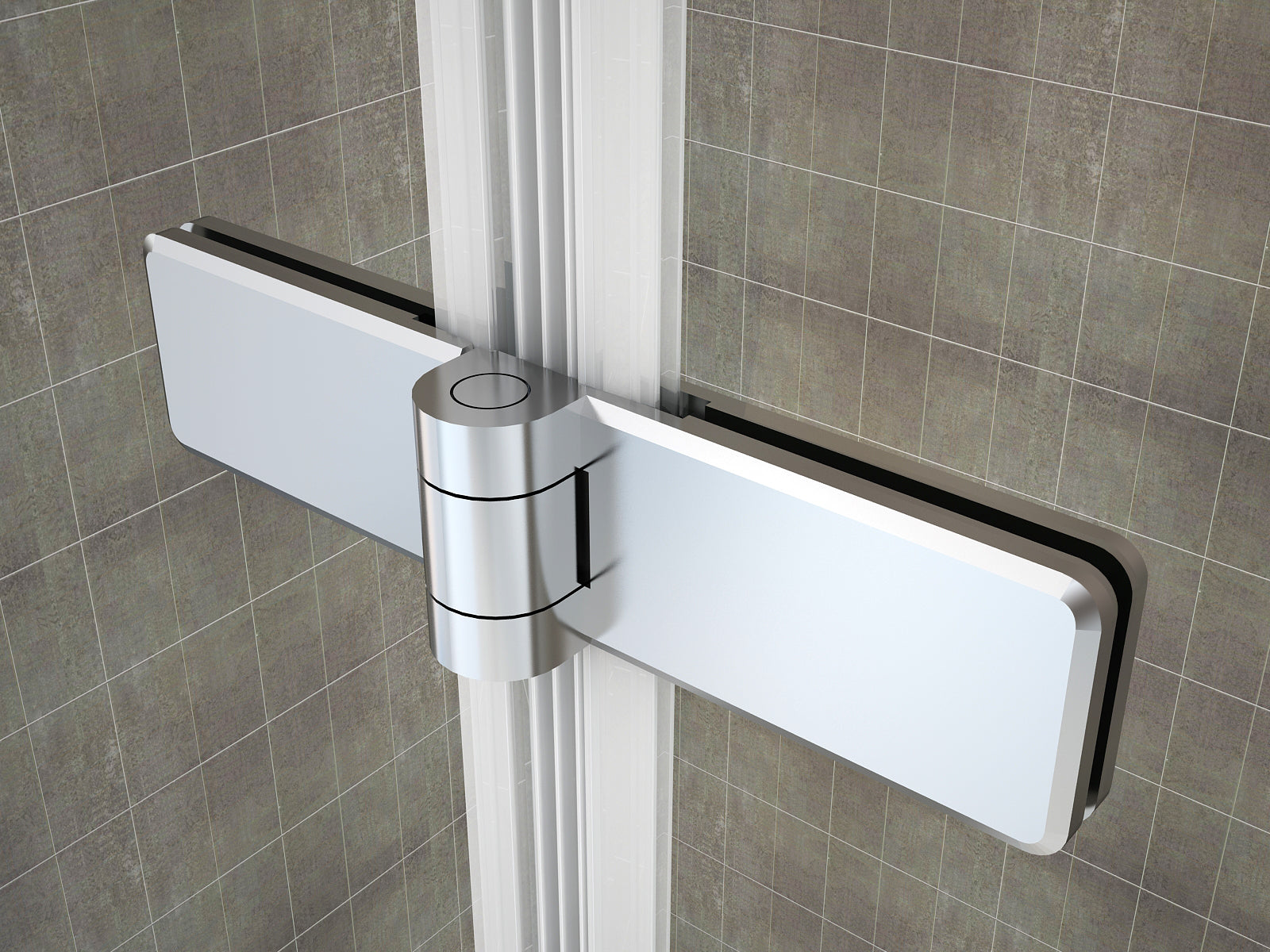 ANITA - Divisória para banheira em vidro temperado transparente 6 mm