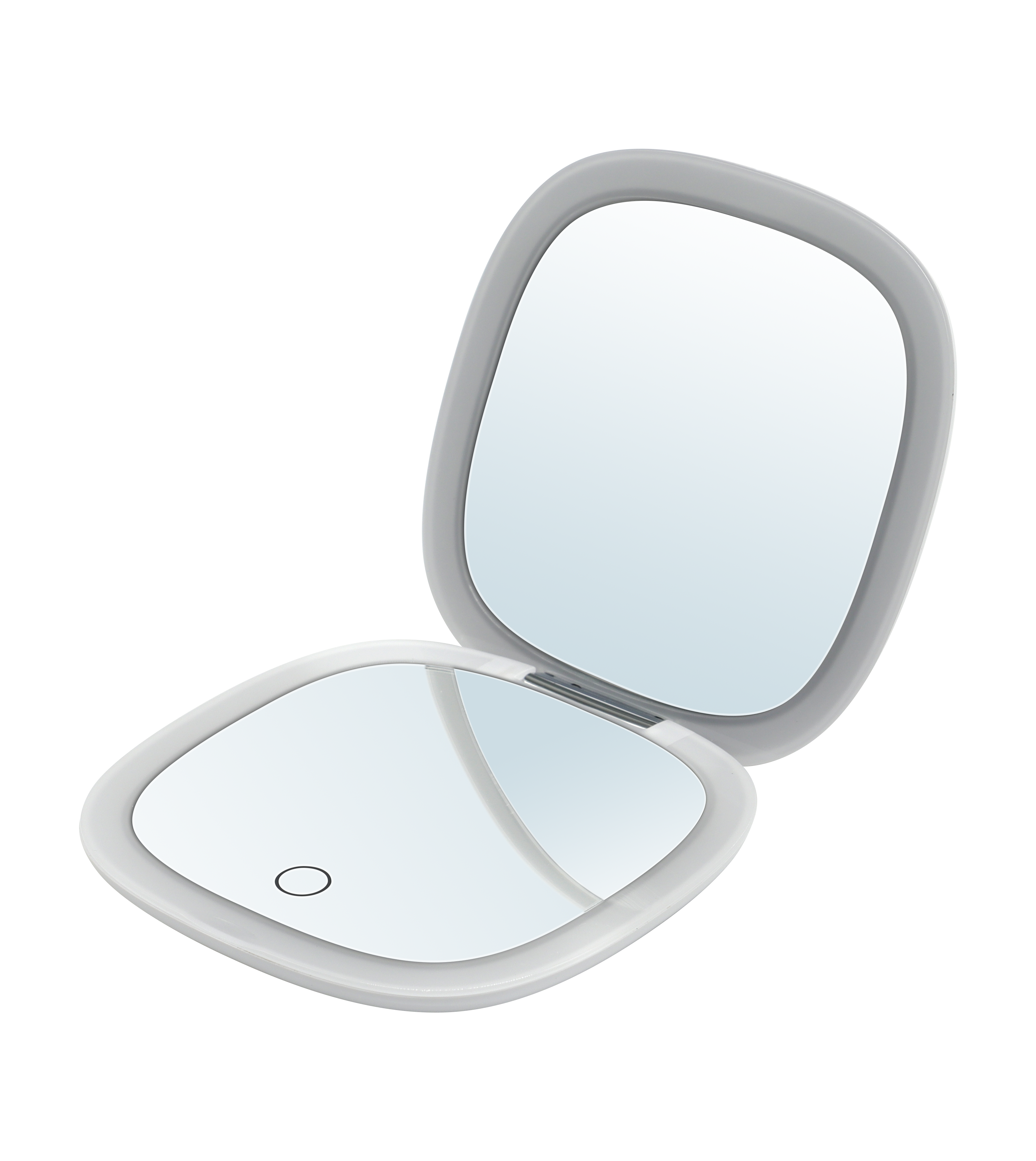 MAQUILLAJE - Espejo portátil de maquillaje con iluminación LED integrada