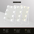 BULB TINY - Espelho de maquilhagem compacto com iluminação LED para uso diário