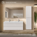 ATENA - Conjunto de casa de banho suspenso com várias dimensões e acabamentos