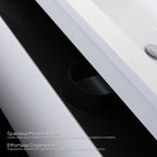 ATENA - Conjunto de casa de banho suspenso com várias dimensões e acabamentos