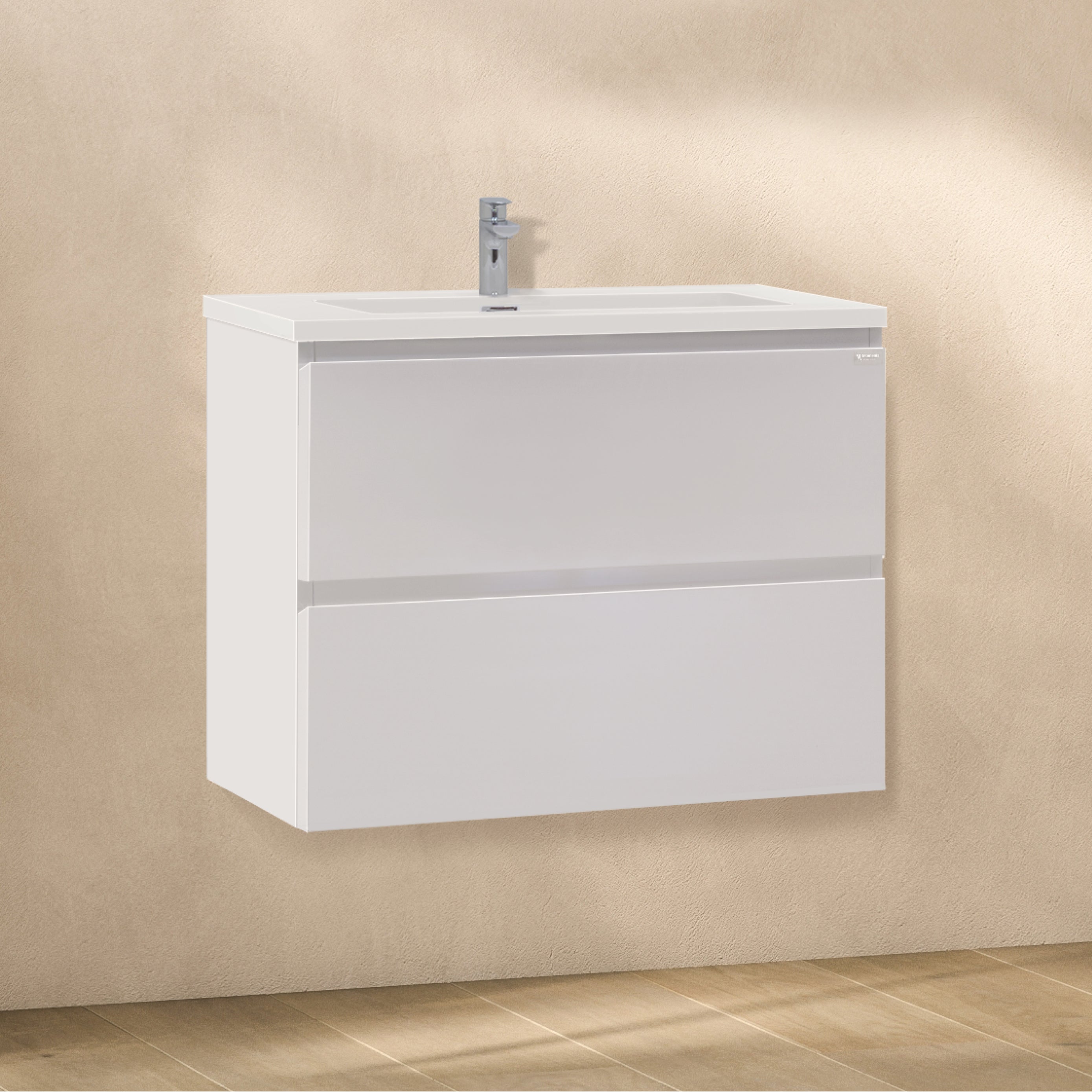 ATENA - Móvel de lavatório suspenso com gaveta soft-close
