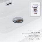 ATENA - Móvel de lavatório suspenso com gaveta soft-close