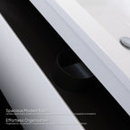 ATENA - Conjunto de casa de banho suspenso com várias dimensões e acabamentos