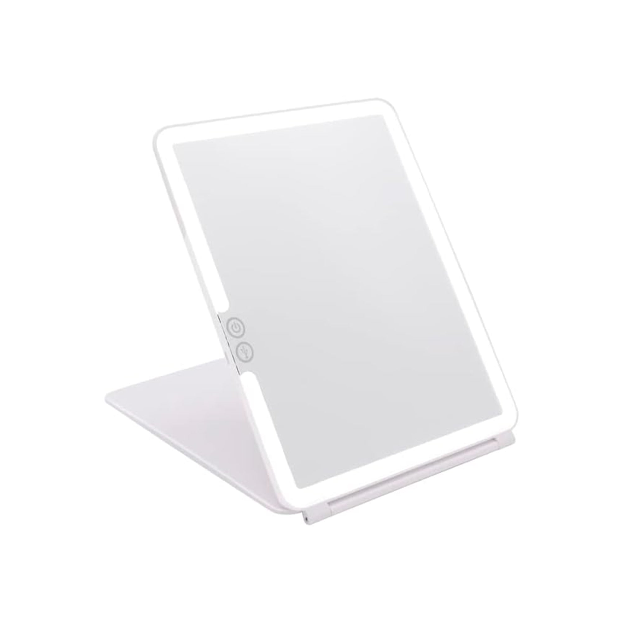 Espejo de maquillaje con iluminación LED y control táctil integrado