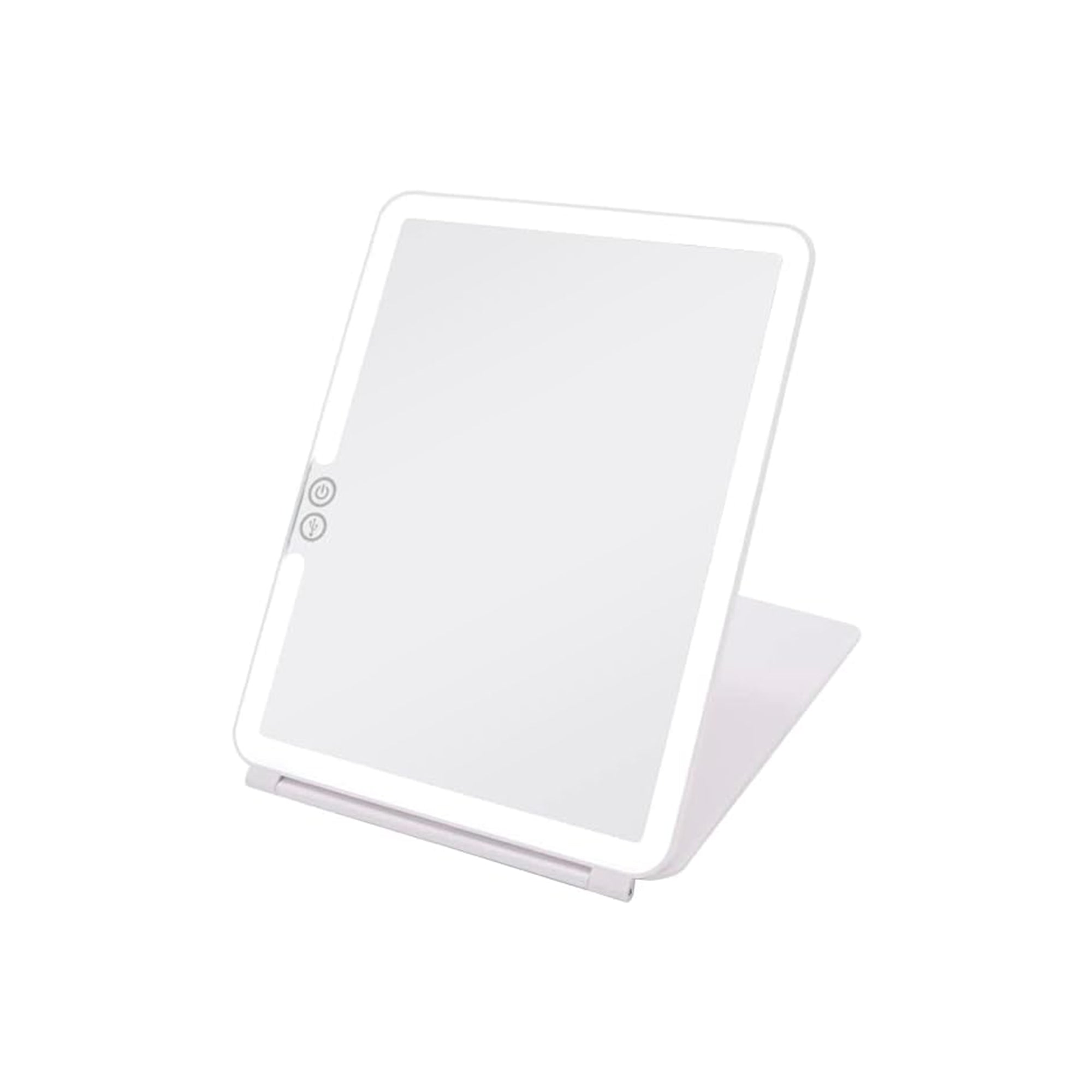 Espejo de maquillaje con iluminación LED y control táctil integrado