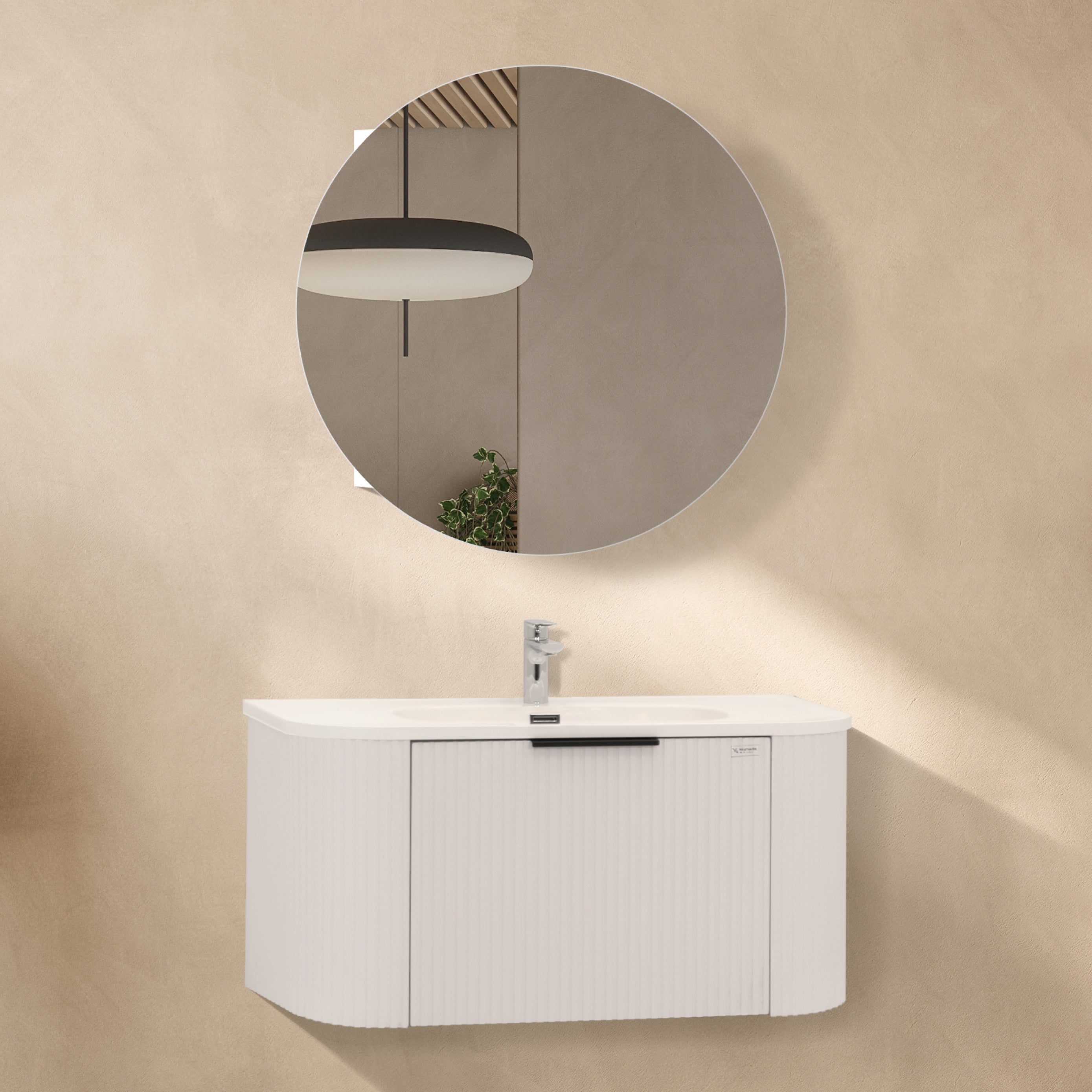 MAIA PLUS - Conjunto de baño suspendido