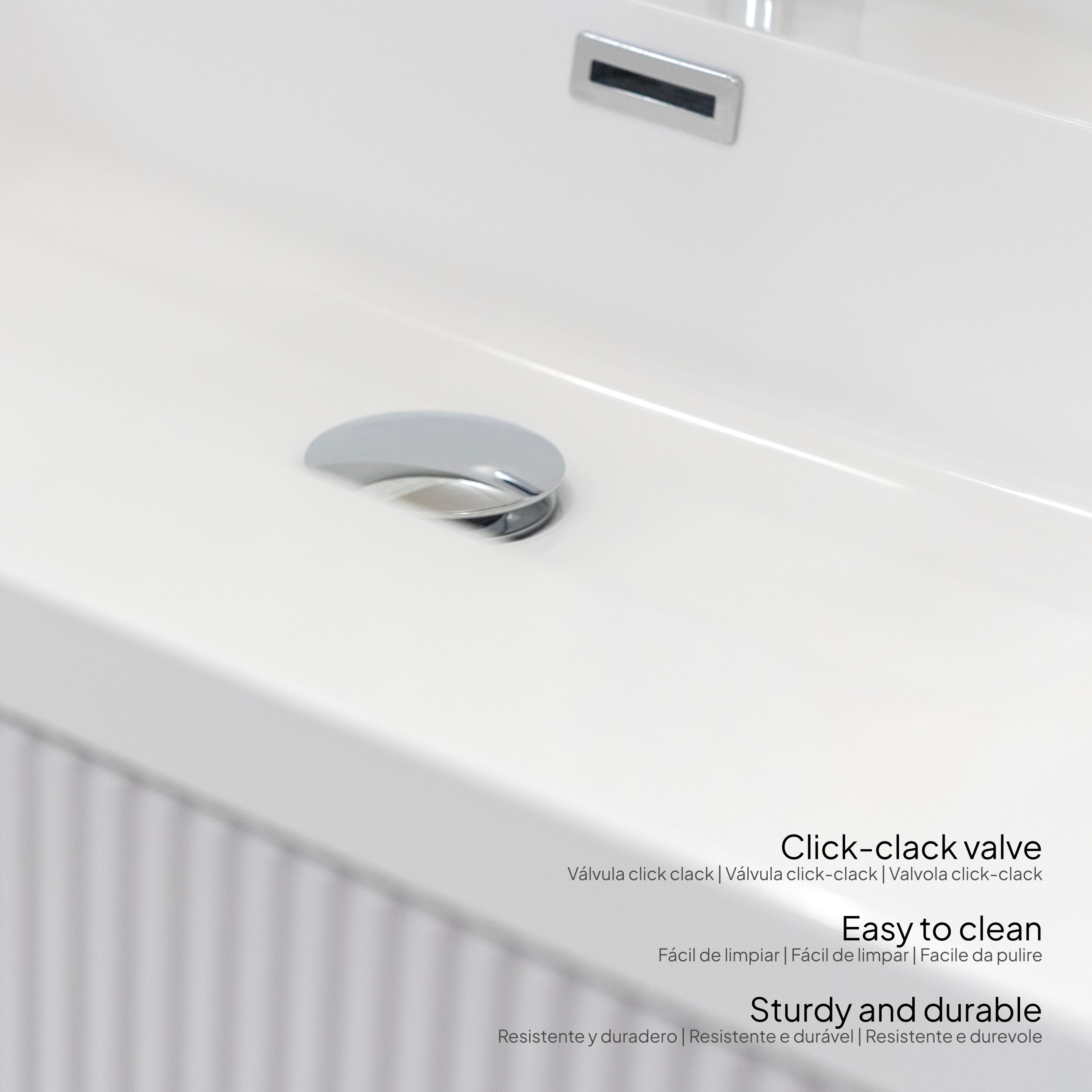 TÁLIA - Conjunto de baño suspendido