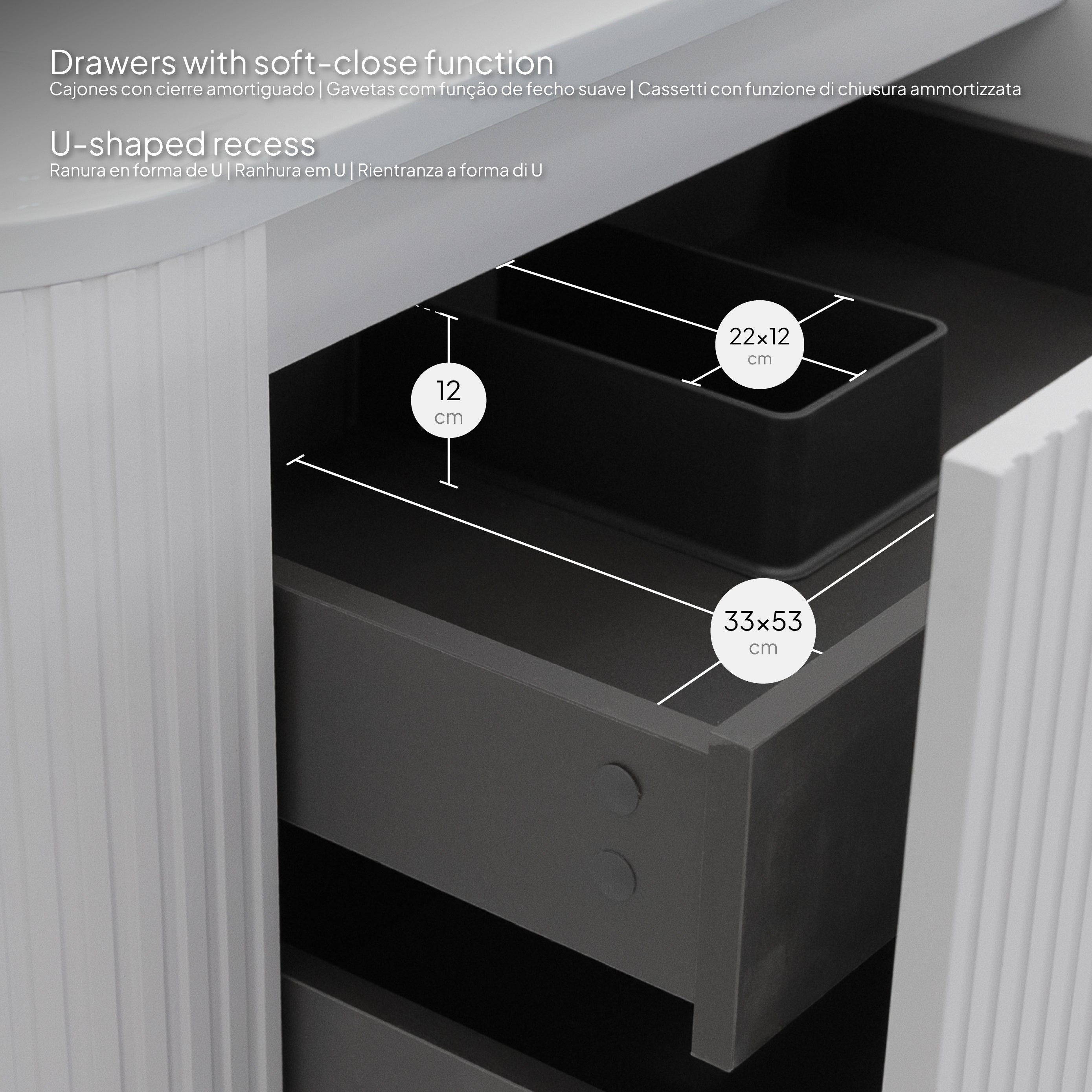 MAIA - Mueble de baño suspendido