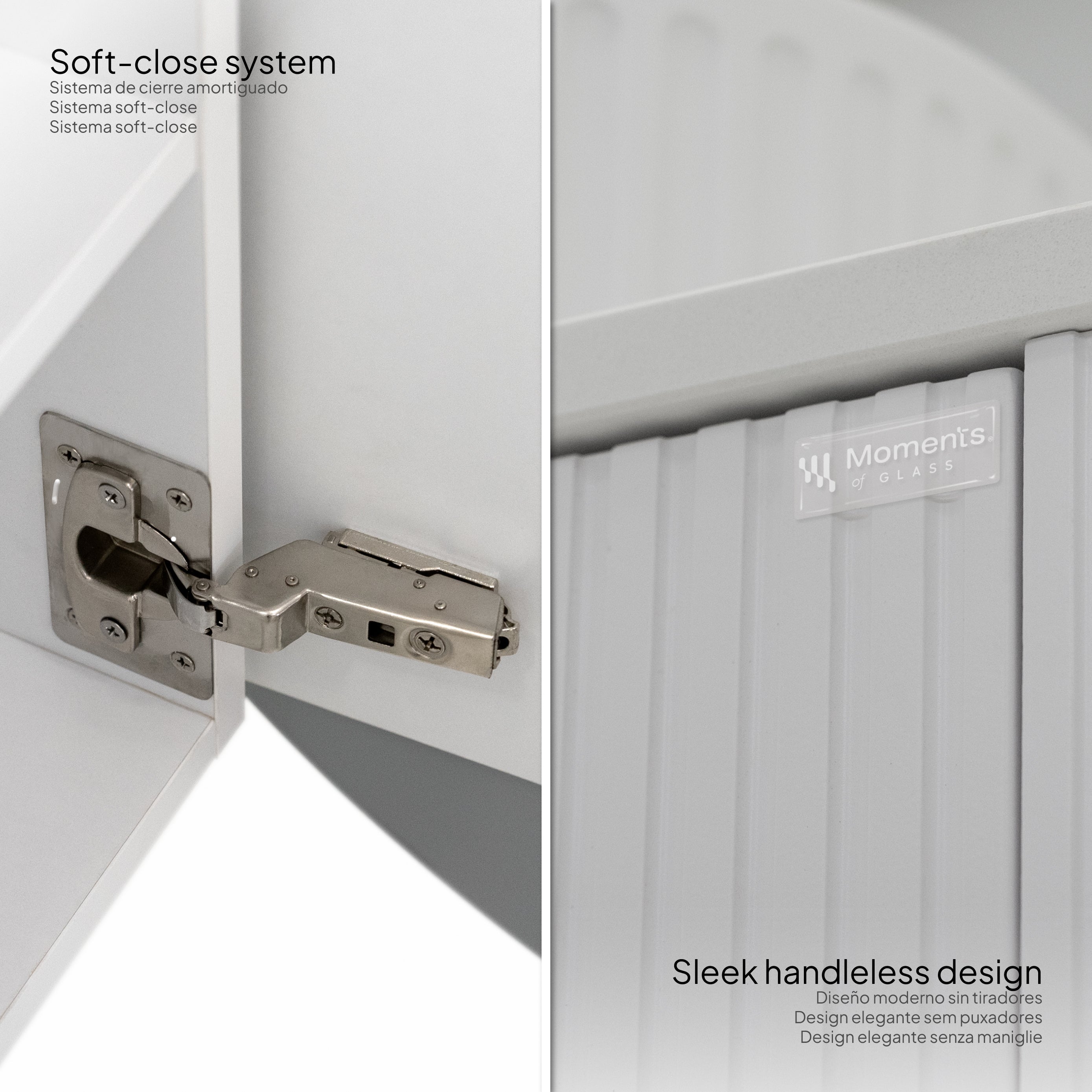 MAIA - Mueble de baño suspendido