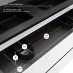 ATENA - Móvel de lavatório suspenso com gaveta soft-close