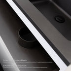 ATENA - Conjunto de casa de banho suspenso com várias dimensões e acabamentos