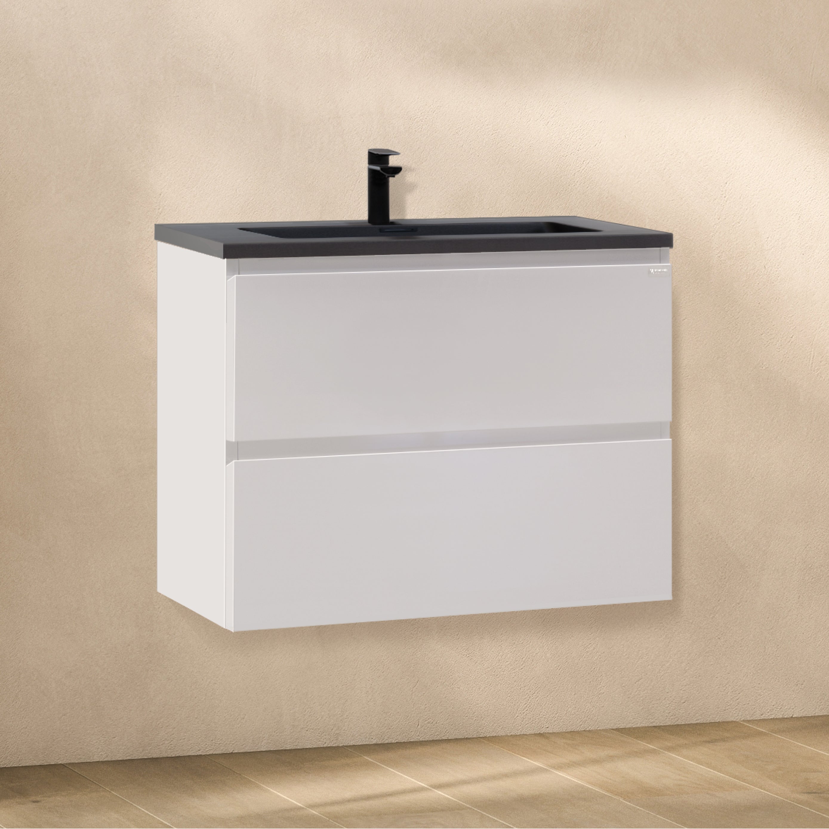 ATENA - Móvel de lavatório suspenso com gaveta soft-close