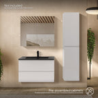 ATENA - Móvel de lavatório suspenso com gaveta soft-close