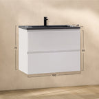 ATENA - Móvel de lavatório suspenso com gaveta soft-close