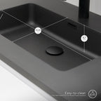 ATENA - Móvel de lavatório suspenso com gaveta soft-close