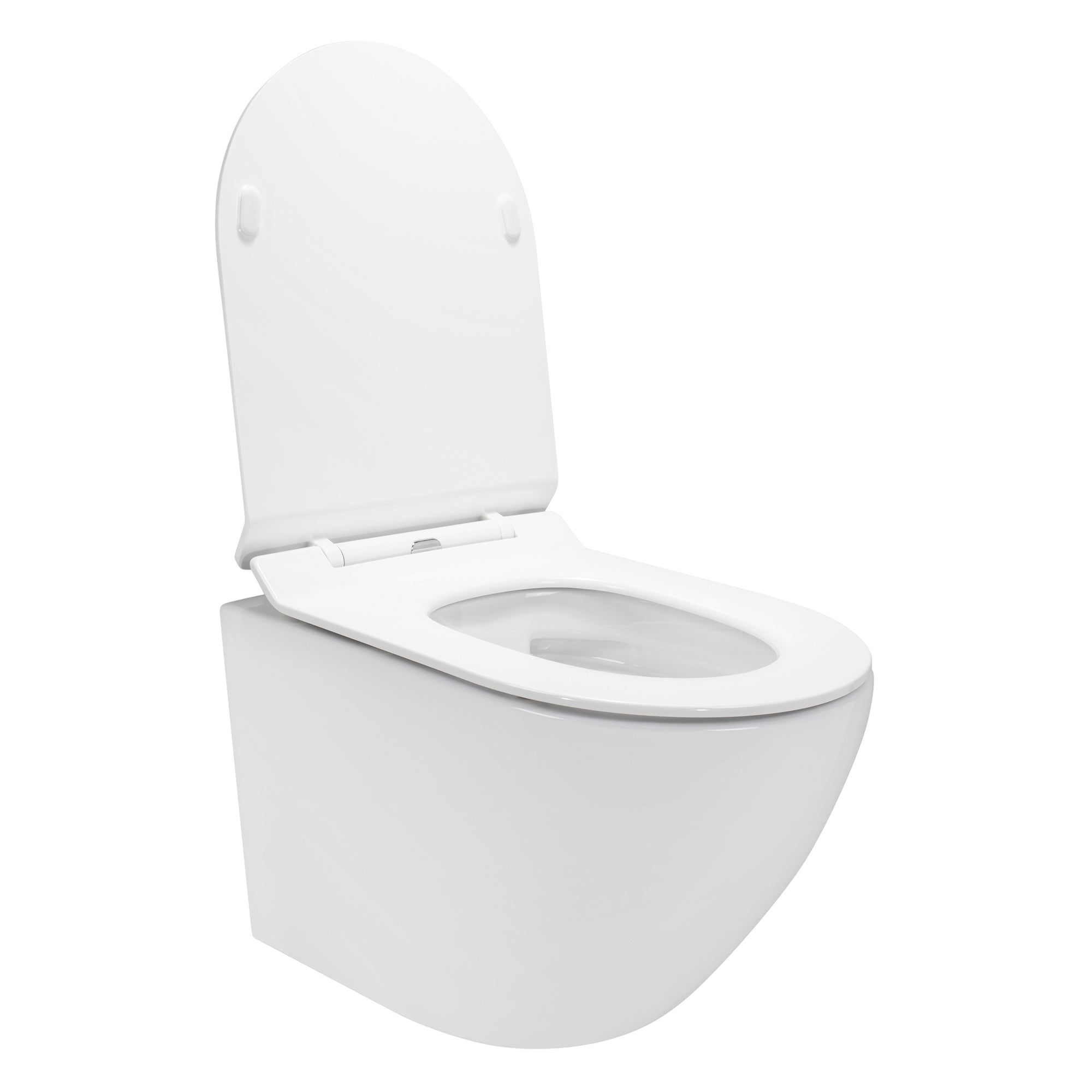 FRANCO - Inodoro suspendido rimless con tapa soft-close