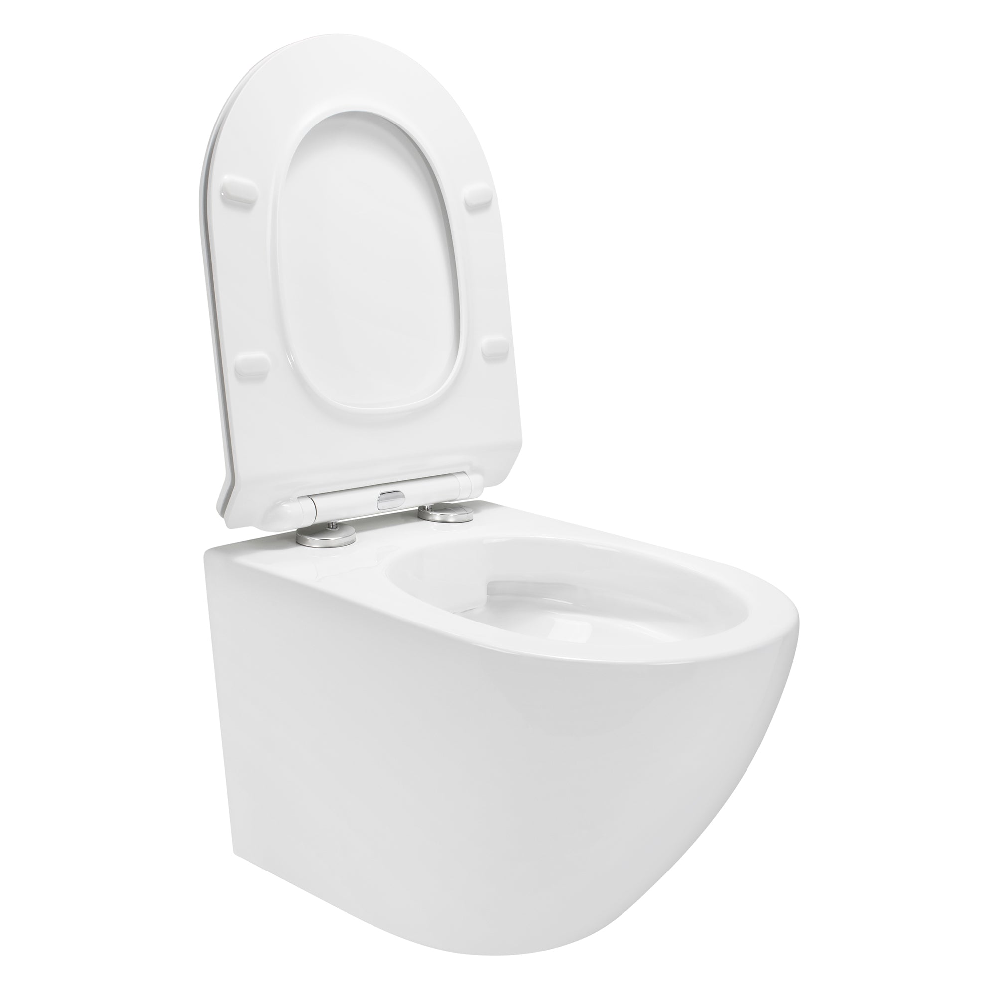 FRANCO - Inodoro suspendido rimless con tapa soft-close