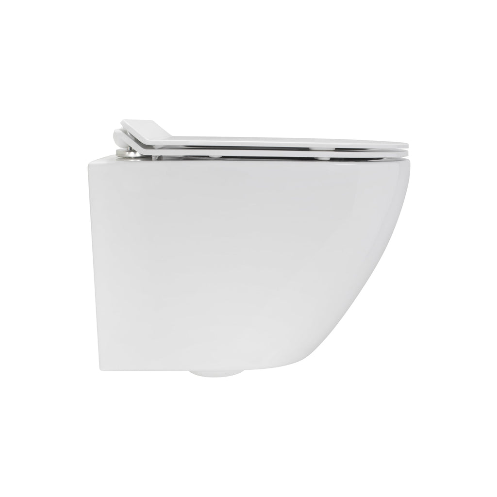 FRANCO - Sanita suspensa rimless com tampa soft-close