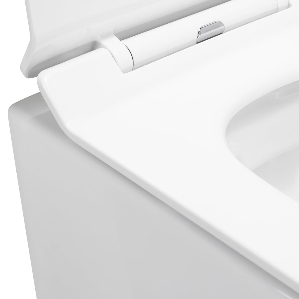 FRANCO - Sanita suspensa rimless com tampa soft-close