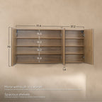 ATENA - Conjunto de casa de banho suspenso com várias dimensões e acabamentos