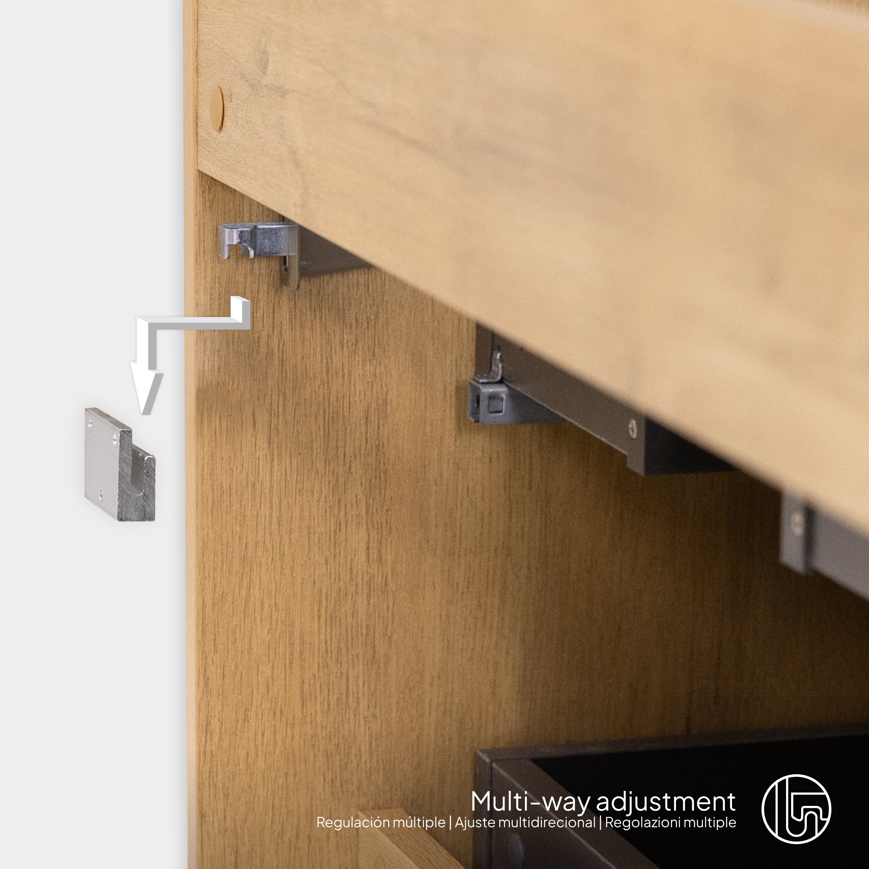 ATENA - Móvel de lavatório suspenso com gaveta soft-close