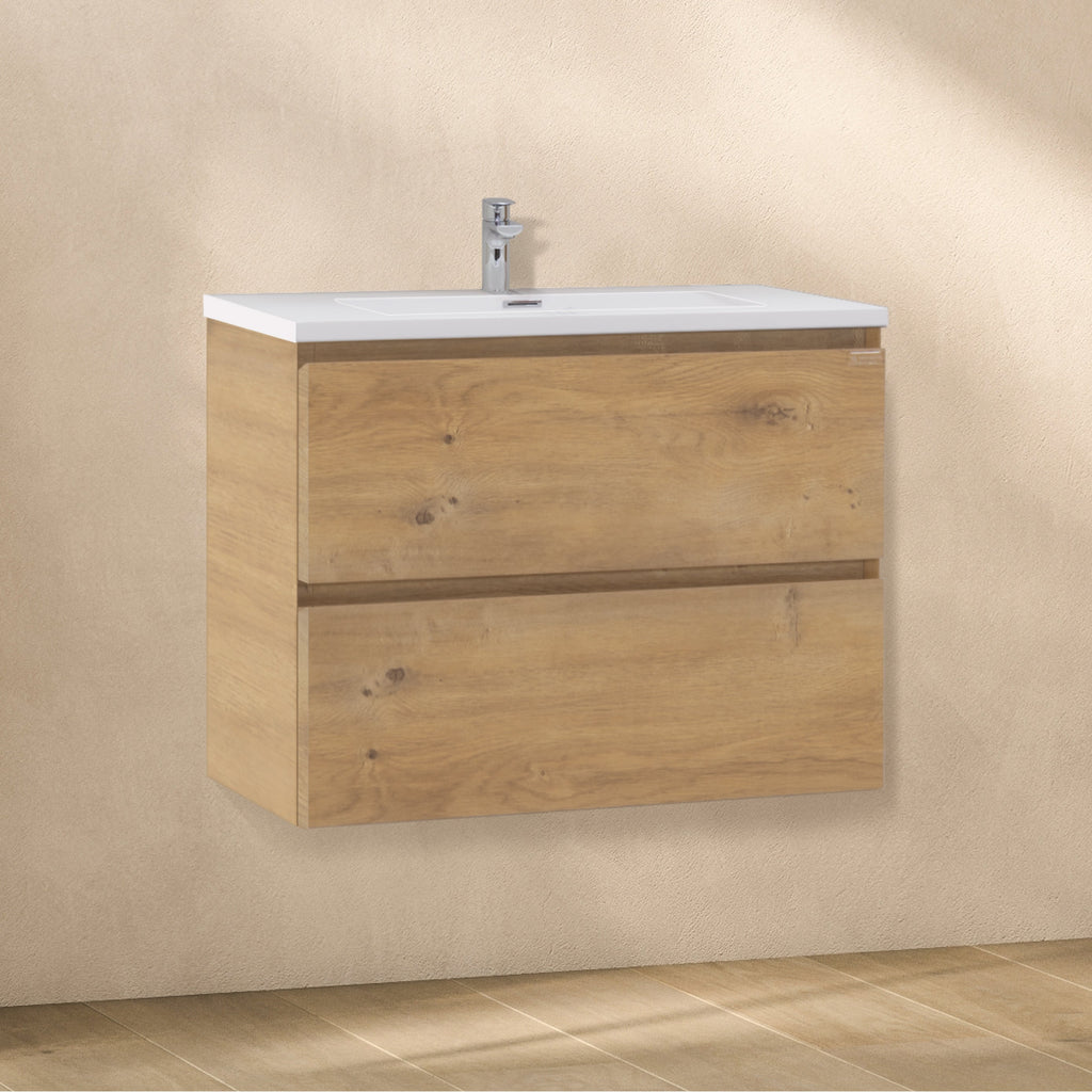ATENA - Móvel de lavatório suspenso com gaveta soft-close