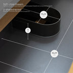 ATENA - Conjunto de casa de banho suspenso com várias dimensões e acabamentos