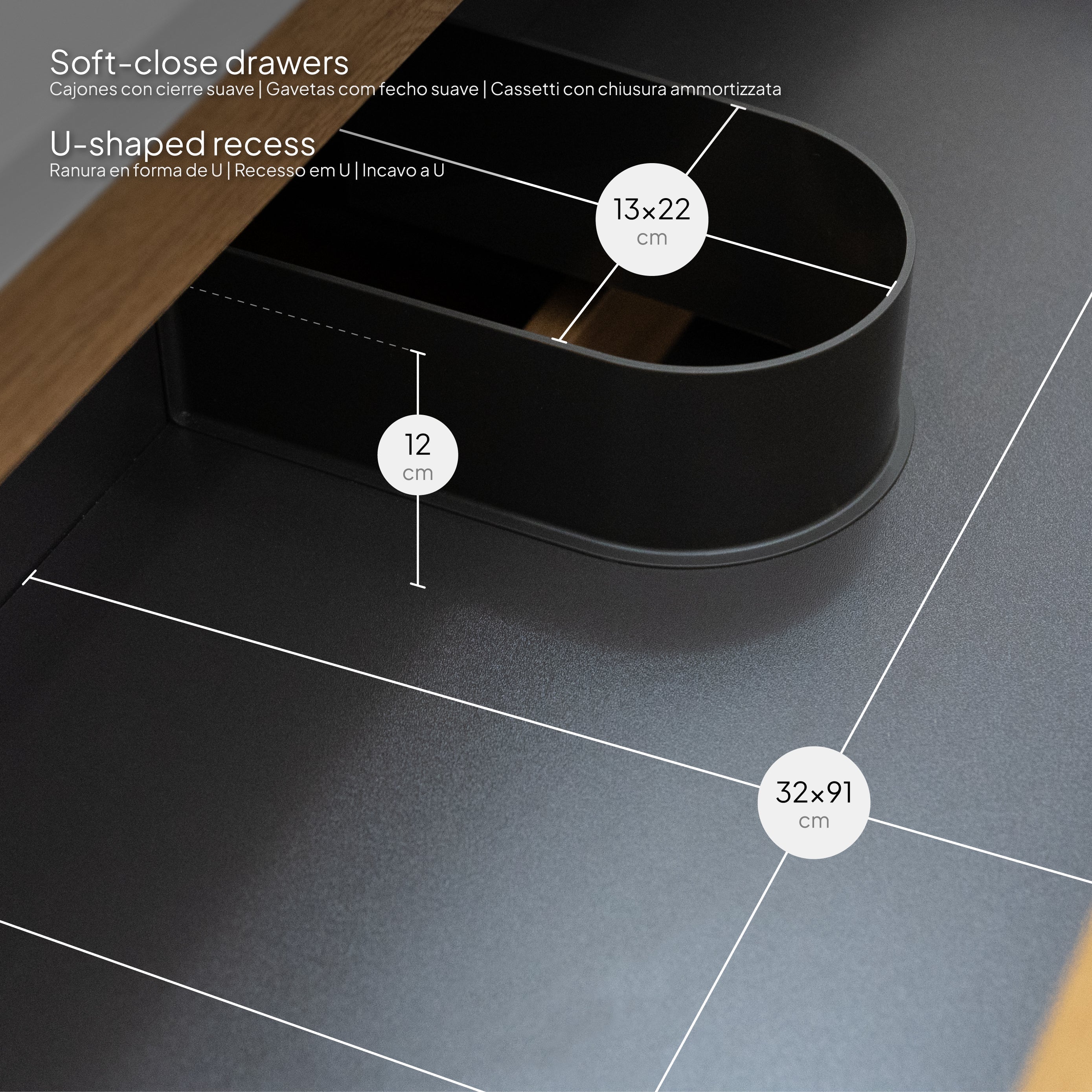 ATENA - Conjunto de casa de banho suspenso com várias dimensões e acabamentos