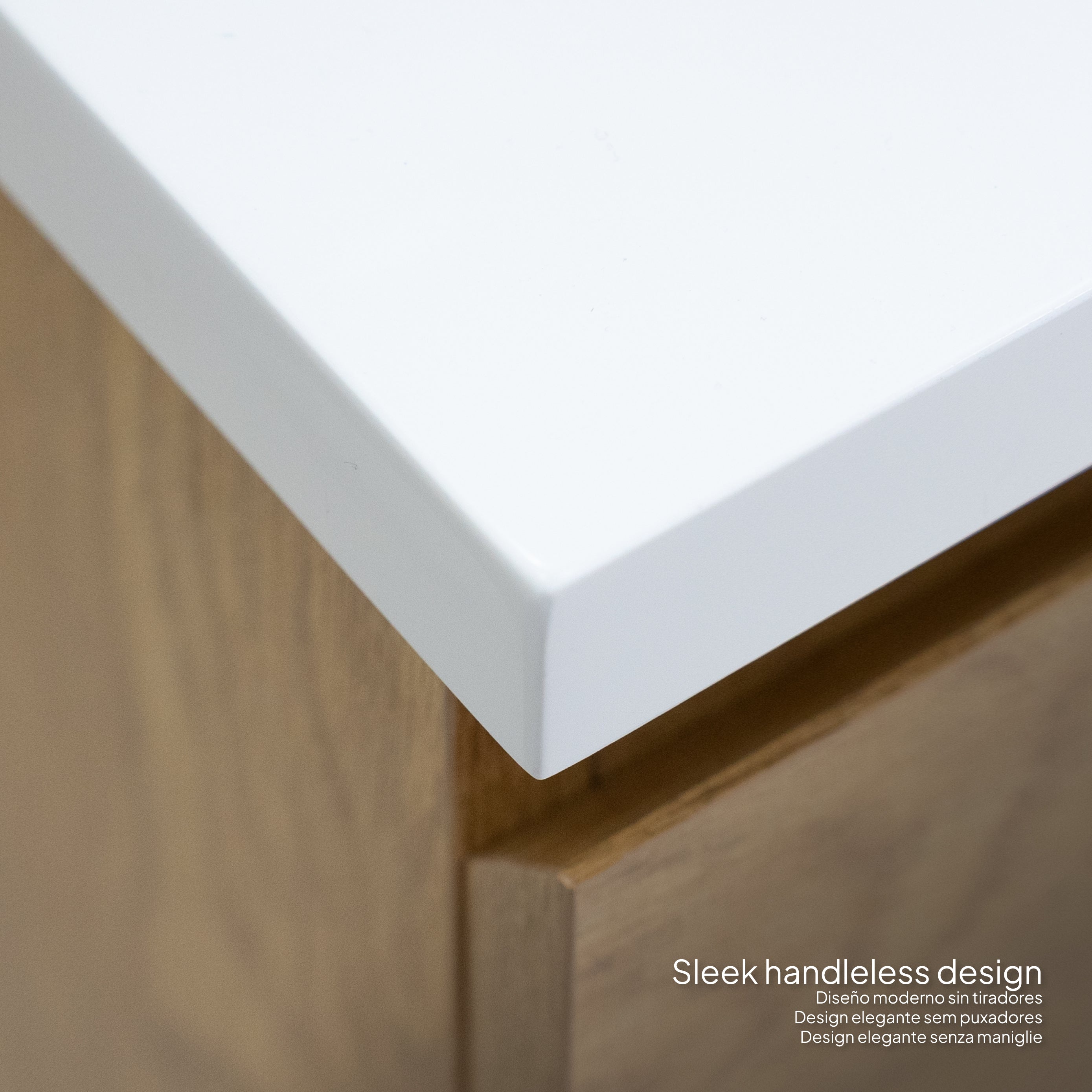 ATENA - Móvel de lavatório suspenso com gaveta soft-close