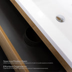 ATENA - Conjunto de casa de banho suspenso com várias dimensões e acabamentos