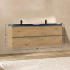 ATENA - Móvel de lavatório suspenso com gaveta soft-close