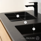 ATENA - Móvel de lavatório suspenso com gaveta soft-close