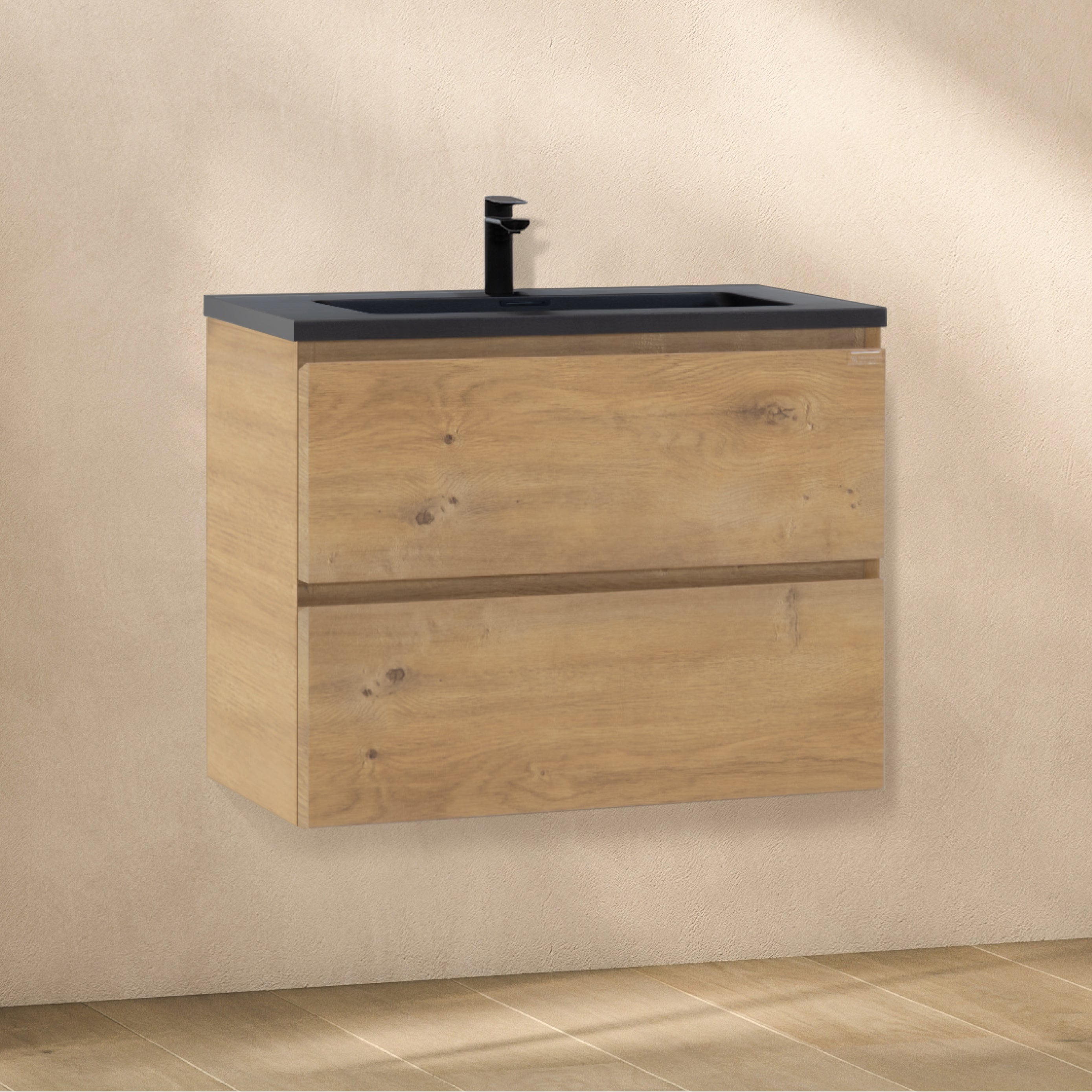 ATENA - Móvel de lavatório suspenso com gaveta soft-close