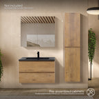 ATENA - Móvel de lavatório suspenso com gaveta soft-close