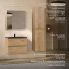 ATENA - Móvel de lavatório suspenso com gaveta soft-close