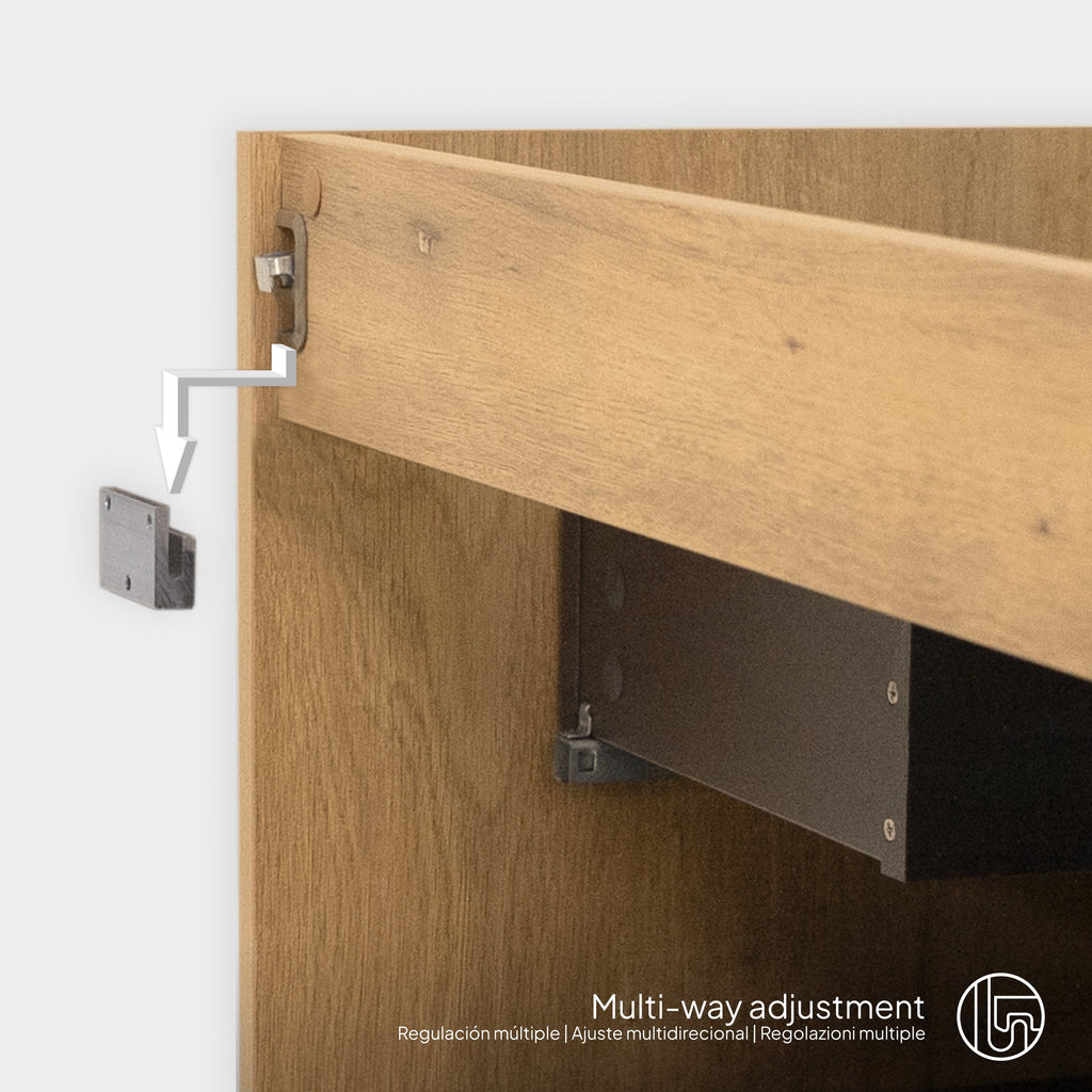 ATENA - Móvel de lavatório suspenso com gaveta soft-close