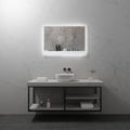 FRAME - Espejo de baño con iluminación LED integrada y marco elegante